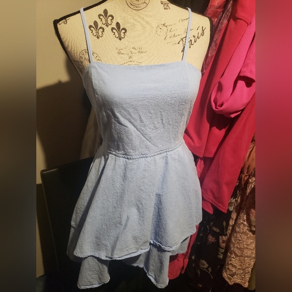 ZHomestead Homemade M Tied Open Back Mini - Picture 1 of 4